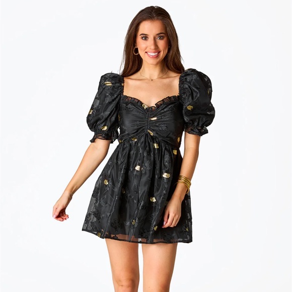 Buddy Love Dresses & Skirts - Buddy Love Colby Puff Sleeve mini dress